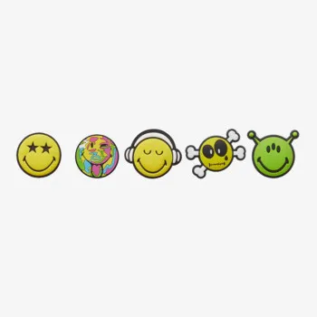 CROCS Smiley 5 Pack 
