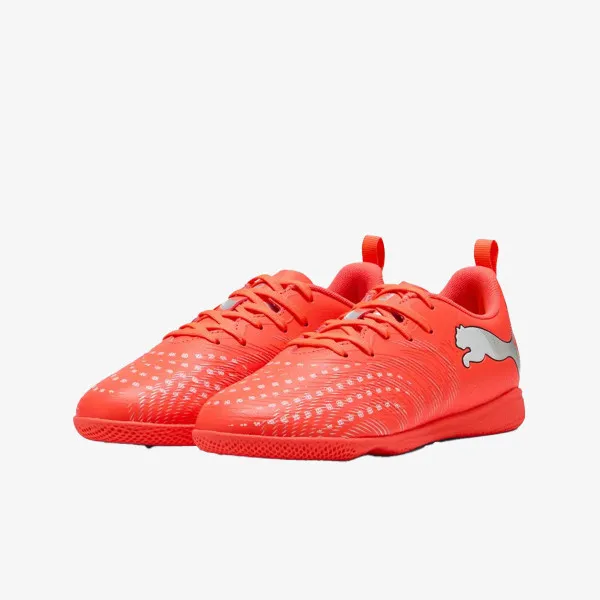 Puma FUTURE 9 PLAY IT Jr Glowing Red-PUMA Whi 