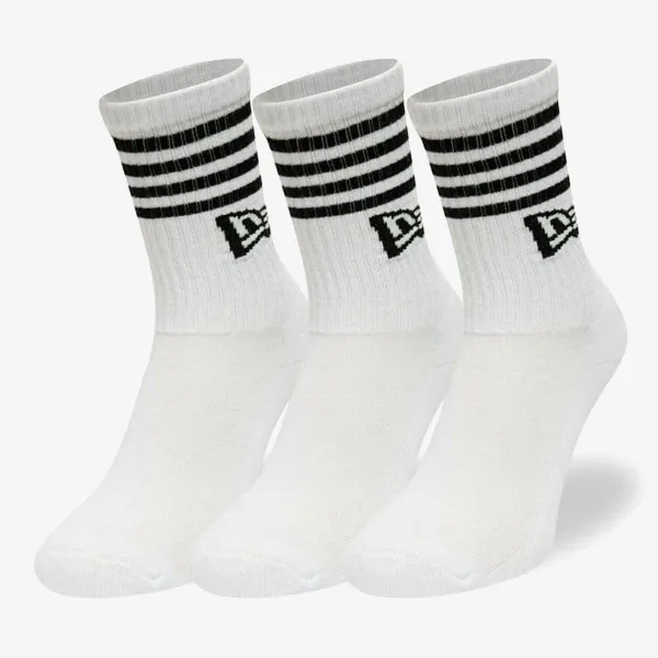 New Era NOGAVICE STRIPE CREW ONE WHI 