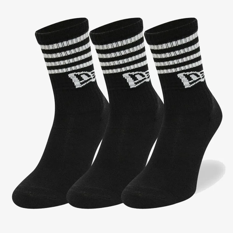 New Era NOGAVICE STRIPE CREW NE BLK 