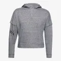 Under Armour UA RIVAL TERRY 1/2 ZIP HOODIE 