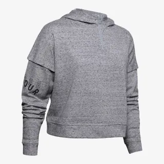 Under Armour UA RIVAL TERRY 1/2 ZIP HOODIE 