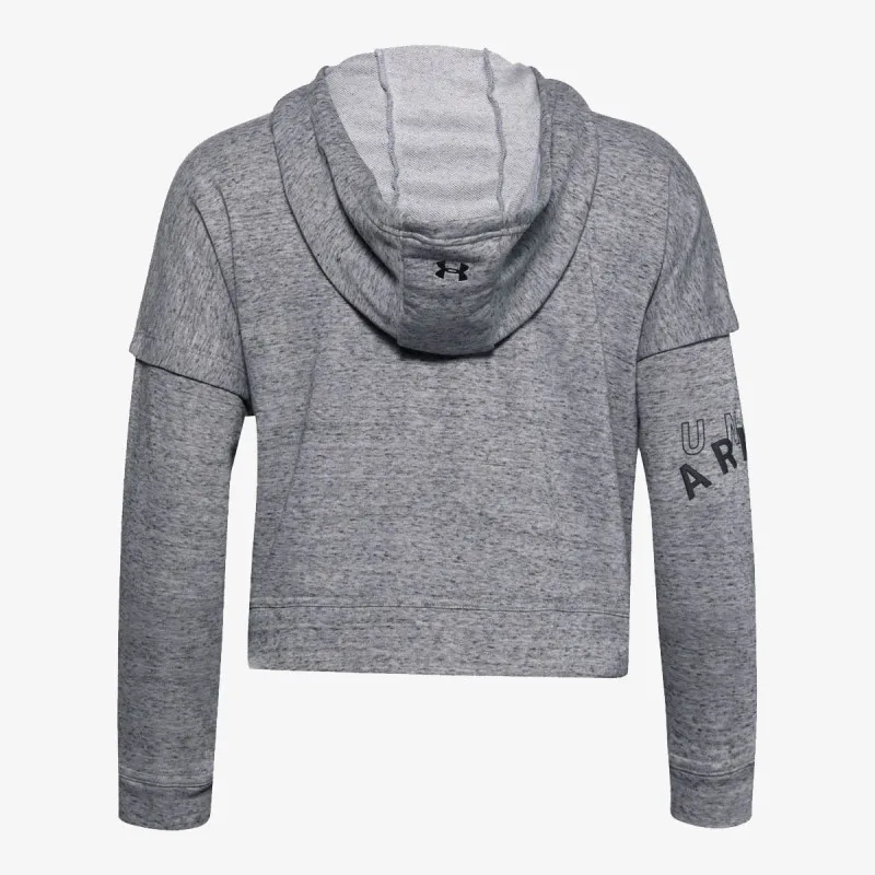 Under Armour UA RIVAL TERRY 1/2 ZIP HOODIE 