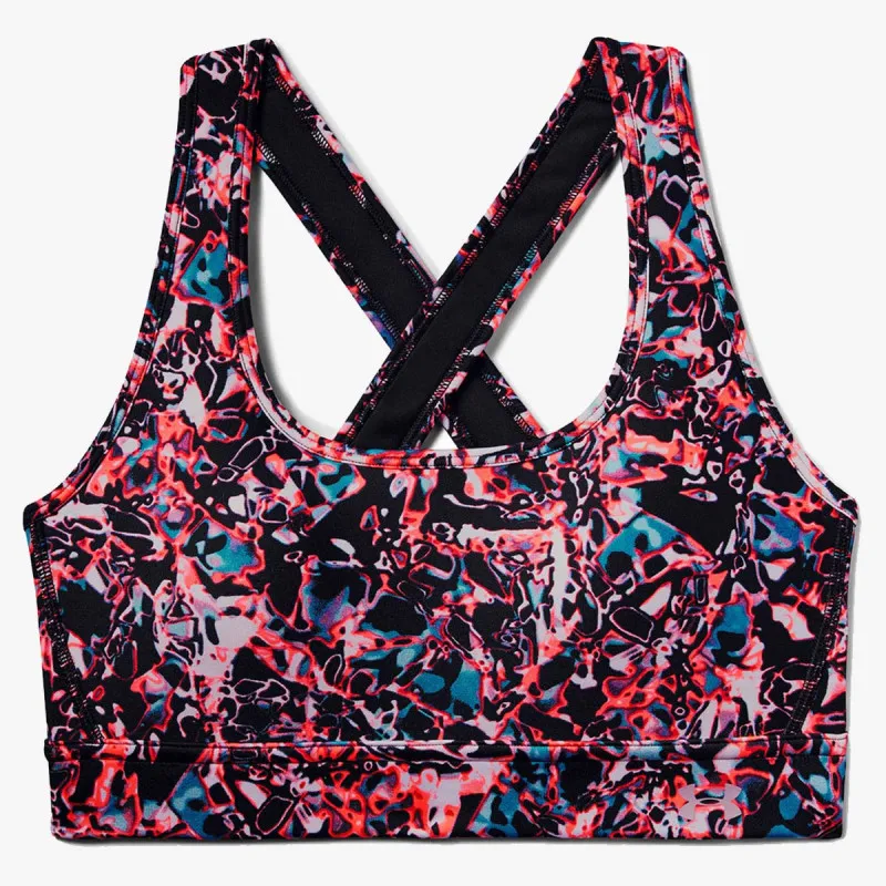 Under Armour Armour Mid Crossback Printed Bra 