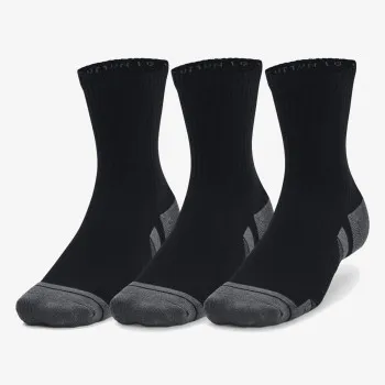 Under Armour 3 ζευγάρια unisex μεσαίου ύψους βαμβακερές κάλτσες UA Performance 