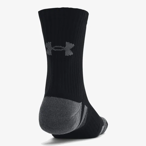 Under Armour 3 ζευγάρια unisex μεσαίου ύψους βαμβακερές κάλτσες UA Performance 