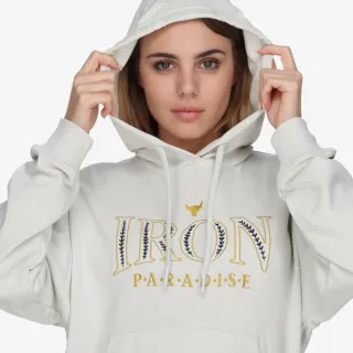 Under Armour Γυναικεία καθημερινή πετσετέ μπλούζα με κουκούλα Project Rock 