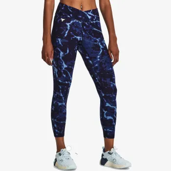 Under Armour Γυναικείο κολάν αστραγάλου με στάμπα Project Rock Crossover Lets Go 