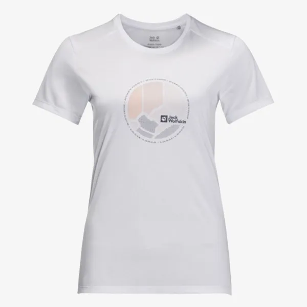 JACK WOLFSKIN CROSSTRAIL GRAPHIC T W 
