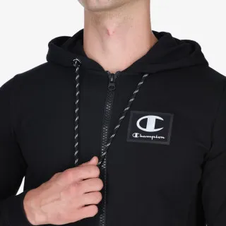 Champion RUBBER LOGO FULL ZIP 