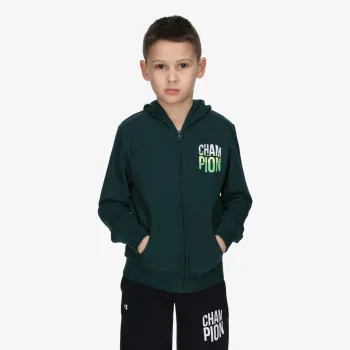 Champion Hooded Full Zip Sweatshirt 
