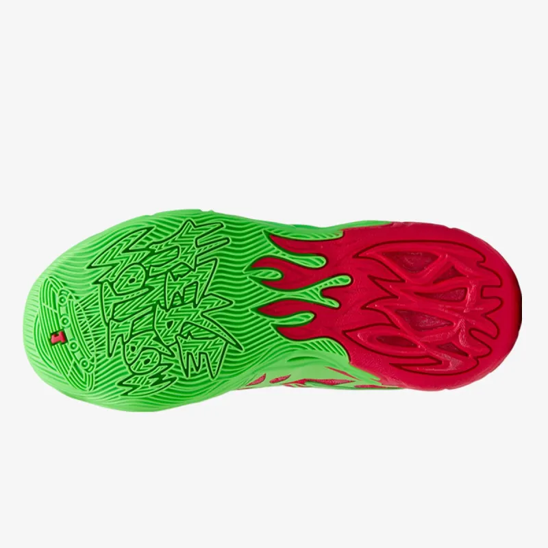 Puma MB.04 TMNT R&D Fluro Green Pes-PUMA Red- 