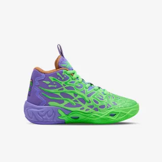 Puma MB.04 TMNT R&D JR Fluro Green Pes-PUMA R 
