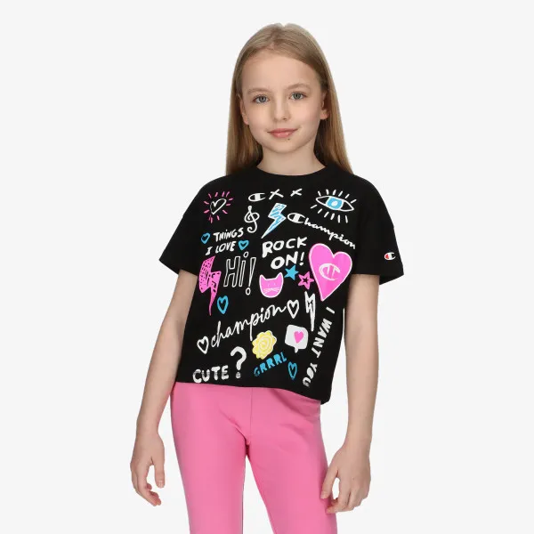 Champion GIRLS GRAFFITI T-SHIRT 