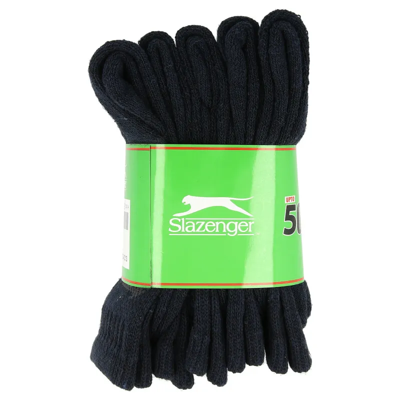 Slazenger 5PK CREW SOCK00 DARK ASST CHD C8-C13 