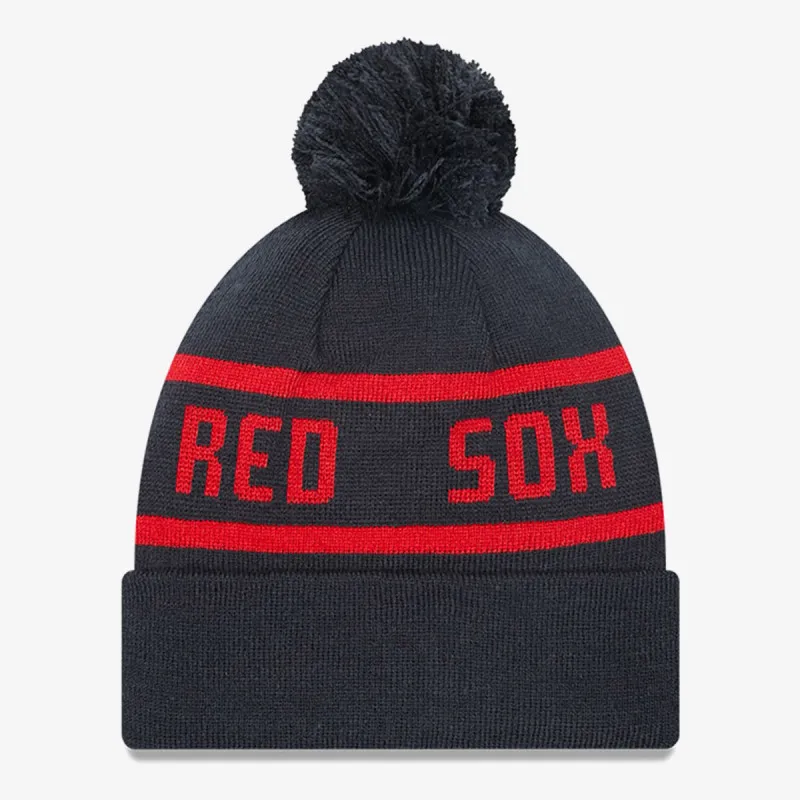New Era KAPA JAKE CUFF BEANIE BOSRED NVY 