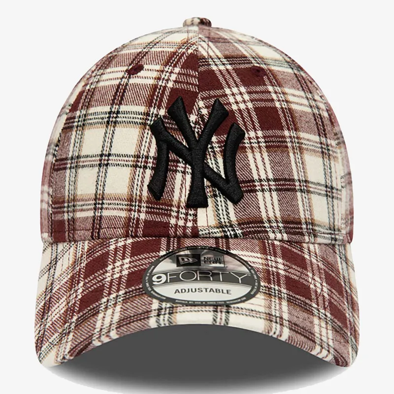 New Era PLAID CAMO 9FORTY NEYYAN  MRN 