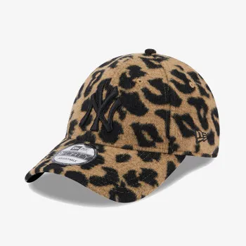 NEW ERA WMNS LEOPARD 9FORTY NEYYAN  CAMBLK 