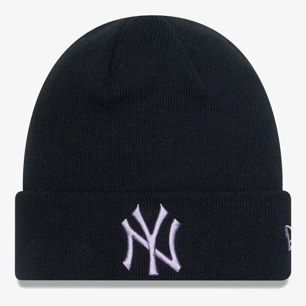 New Era KAPA LEAGUE ESS CUFF BEANIE NEYYAN  BLKP 