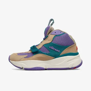 Ellesse AURANO MID SUED AF LT KHK/DK TRQS/LT PUR 