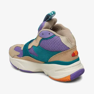 Ellesse AURANO MID SUED AF LT KHK/DK TRQS/LT PUR 