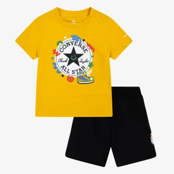 Champion CNVB SQUIGGLE S/S TEE+FT SHORT 