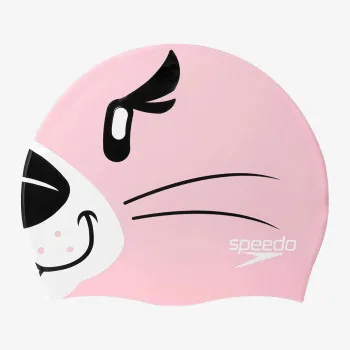 Speedo PRINTED CHARACTER CAP IU LTS PINK/BLACK 