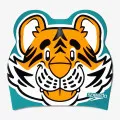 Speedo PRINTED CHARACTER CAP IU LTS ORANGE/GREE 