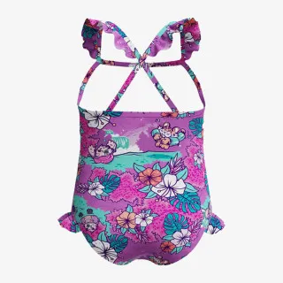 Speedo LTS DIGI FRILL TRSP IF PURPLE 