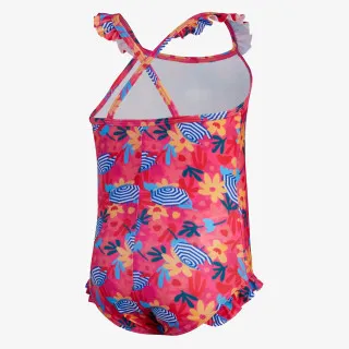Speedo ALV DIGI PT FRILL TSRP 1PC JF PINK/PINK 
