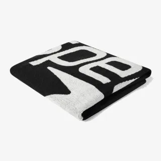 Speedo LOGO TOWEL AU BLACK/WHITE 