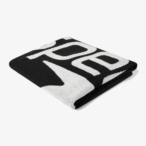 Speedo LOGO TOWEL AU BLACK/WHITE 
