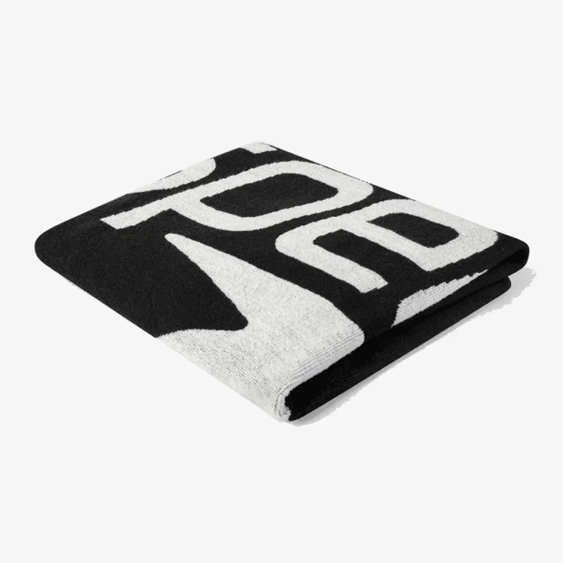 Speedo LOGO TOWEL AU BLACK/WHITE 