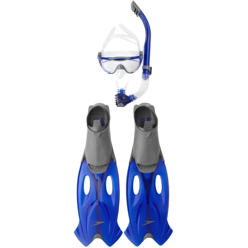 Speedo GLIDE MASK, SNORKEL & FIN SET 
