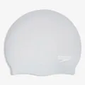 Speedo LONG HAIR CAP AU SILVER/WHITE 