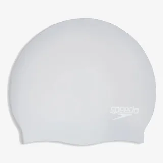 Speedo LONG HAIR CAP AU SILVER/WHITE 