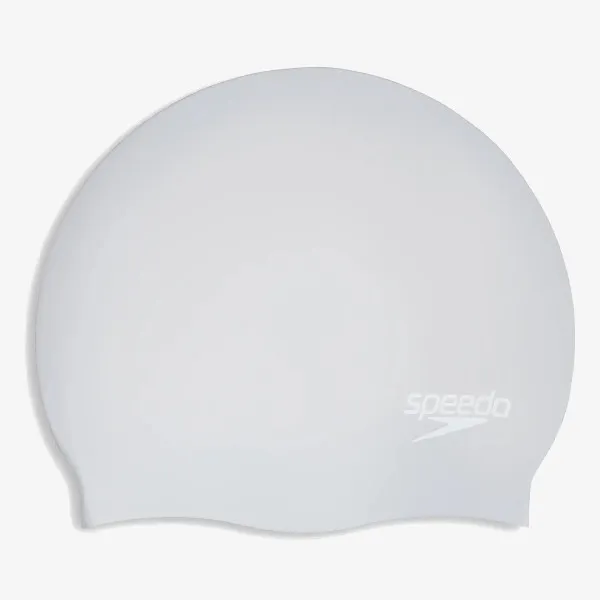 Speedo LONG HAIR CAP AU SILVER/WHITE 