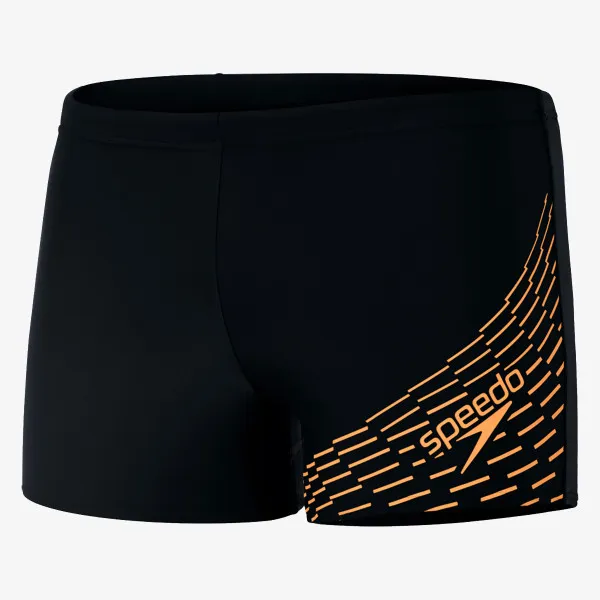 Speedo MEDLEY LOGO ASHT AM BLACK/ORANGE 