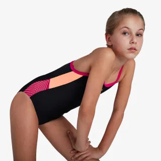 Speedo DIVE TRSP MSBK JF BLACK/ORANGE 