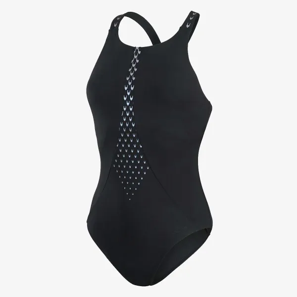 Speedo ECO END+ PRO 1PC AF BLACK/RAINBOW 