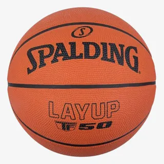 SPALDING Layup TF-50 Sz7 Rubber Basketball 