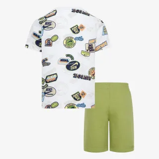 Nike NKB B NSW AOP FT SHORT SET 