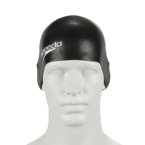 Speedo MOULDED SILICONE CAP JU BLACK 