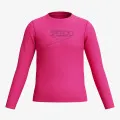 Speedo Unisex Long Sleeve Classic Logo Rash Gua 