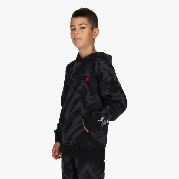 Nike JDB ESSENTIALS AOP FT PULLOVER 