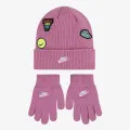 Nike NAN NIKE PATCH PEAK BEANIE SET 
