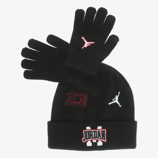 Jordan JAN JORDAN PATCH BEANIE SET 