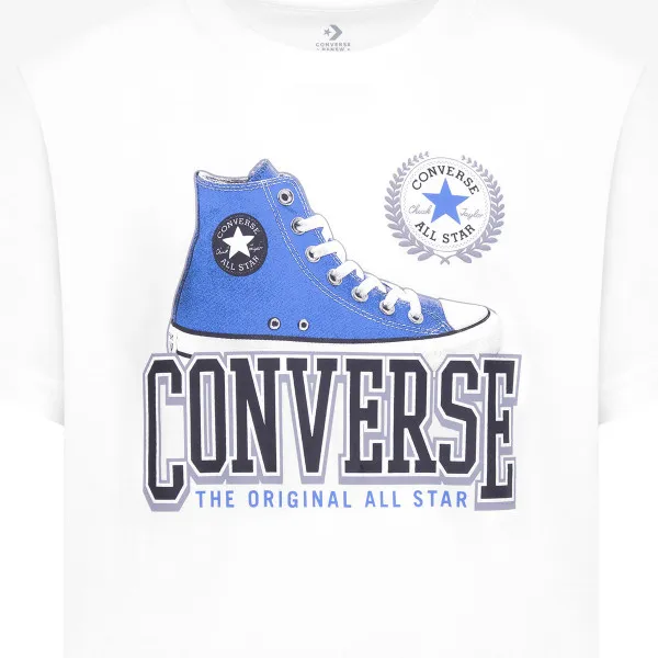 Converse CNVB SCRIPT SNEAKER GFX SS TEE 