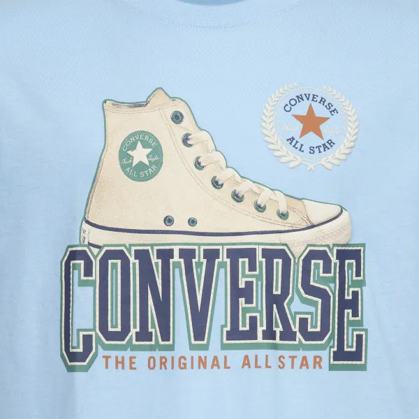 Converse CNVB SCRIPT SNEAKER GFX SS TEE 