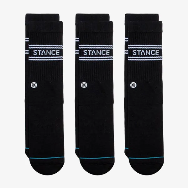 Stance A556D20SRO-BLK STANCE BASIC  3 PACK CREW 